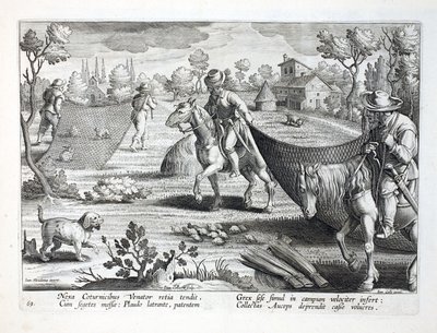 Catching Quail, Illustration from 